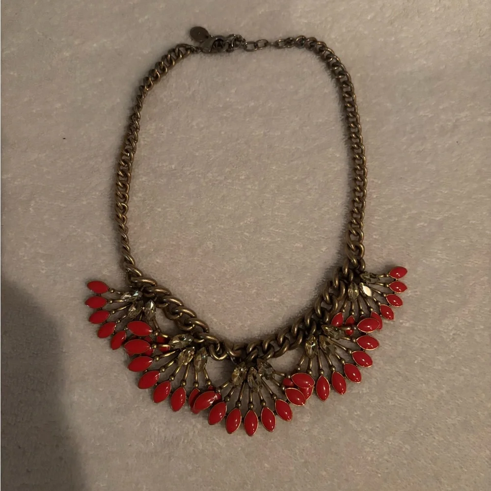 Stella & Dot Coral Cay Necklace - Picture 7 of 10